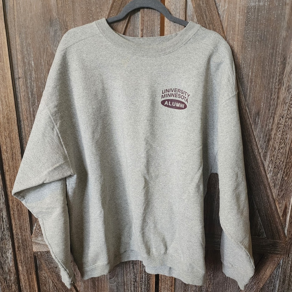 The Cotton Exchange Sweatshirt Adult Size XL University of Minnesota Alumni‎